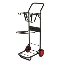 Sadelvogn sort metal